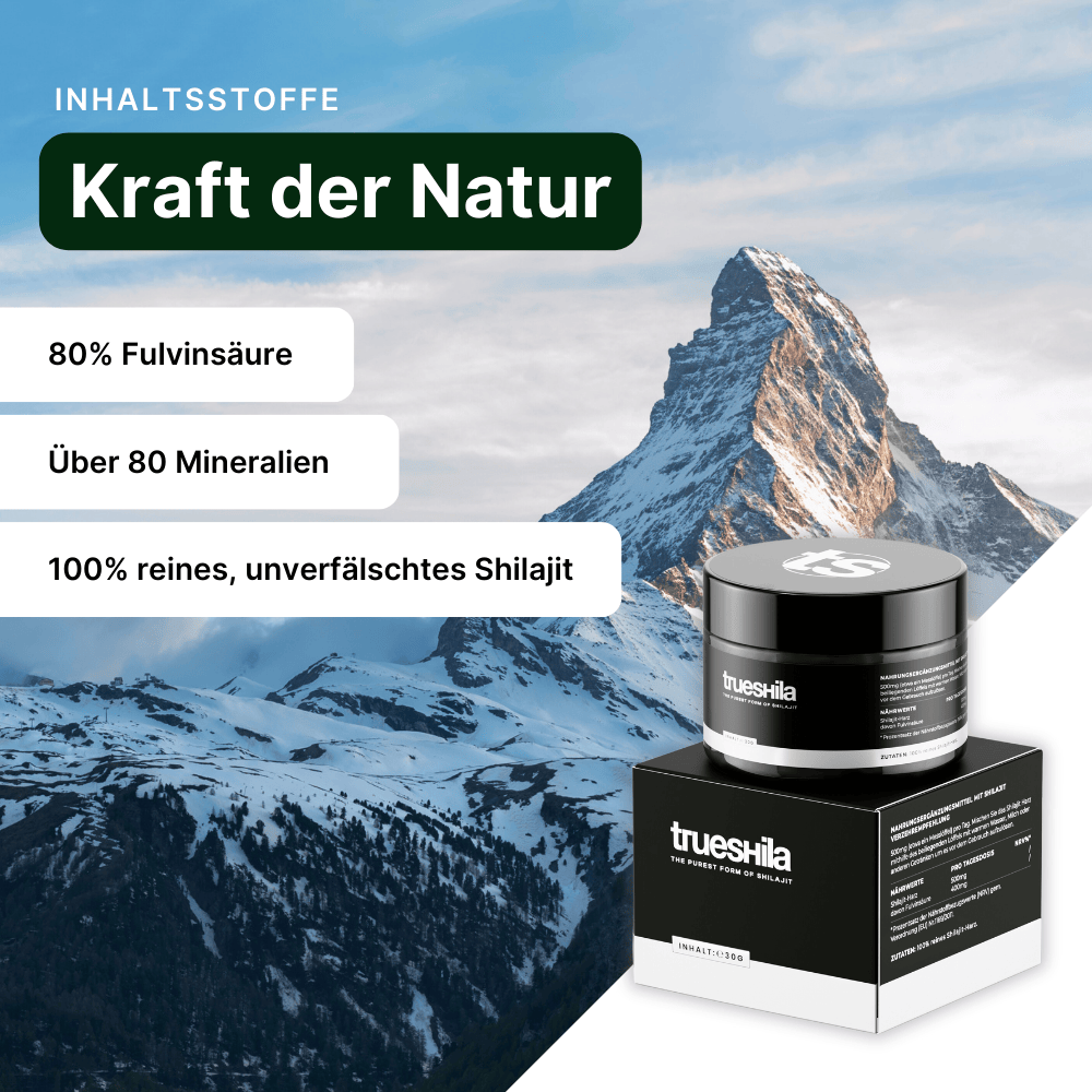 100% bioaktives Premium-Shilajit – Trueshila
