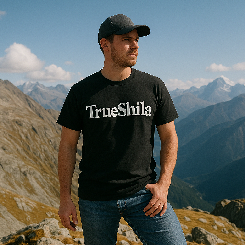 TrueShila T-Shirt – 100 % Baumwolle, hochwertiger Merch Look